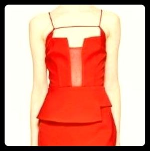 Eileen Kirkby Red cocktail dress